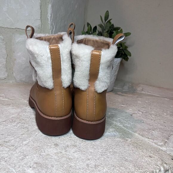 Fit Flop MIMIE ANKLE hazelnut BOOTS Comfort Sz 6 - Picture 5 of 7